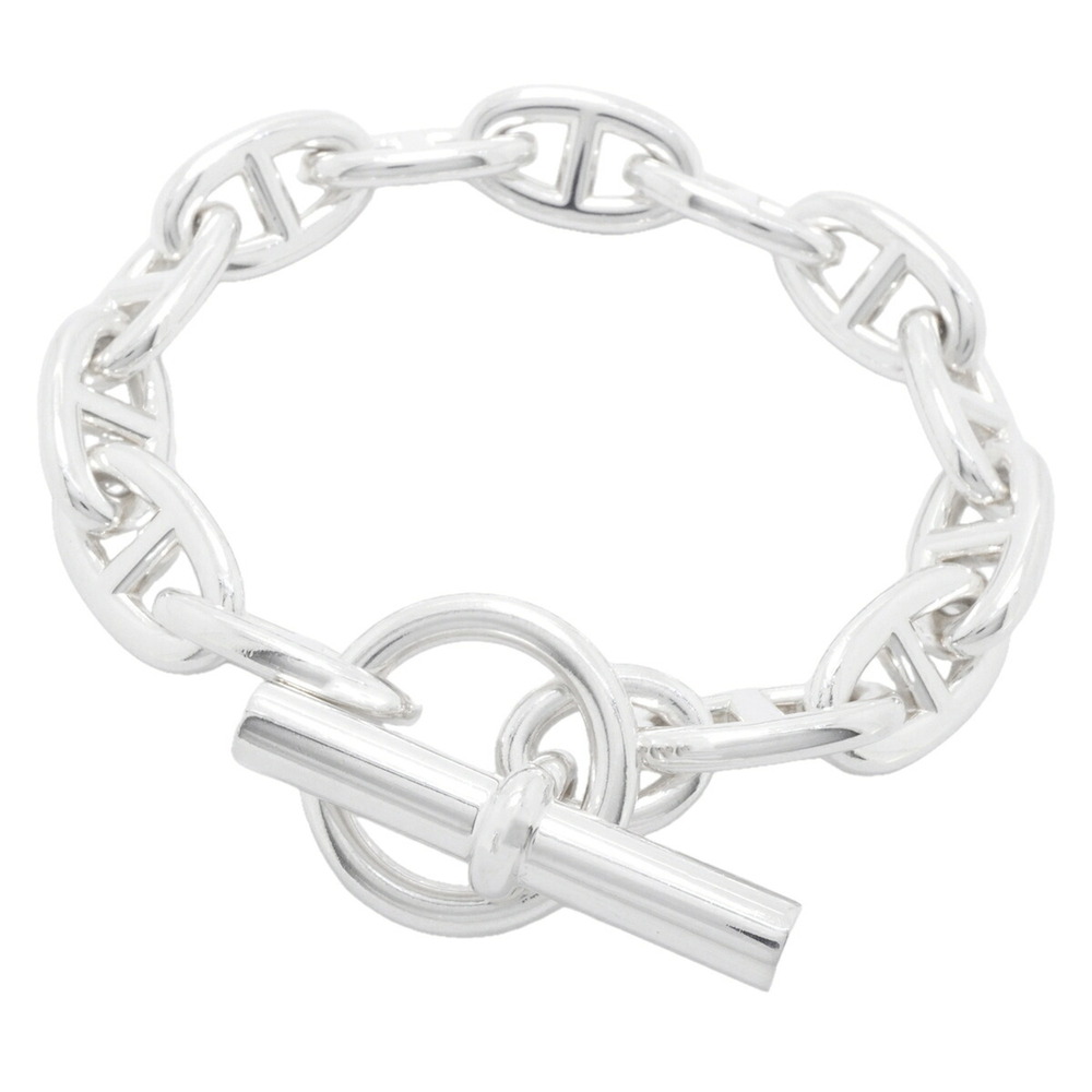 HERMES Silver Charm Bracelet